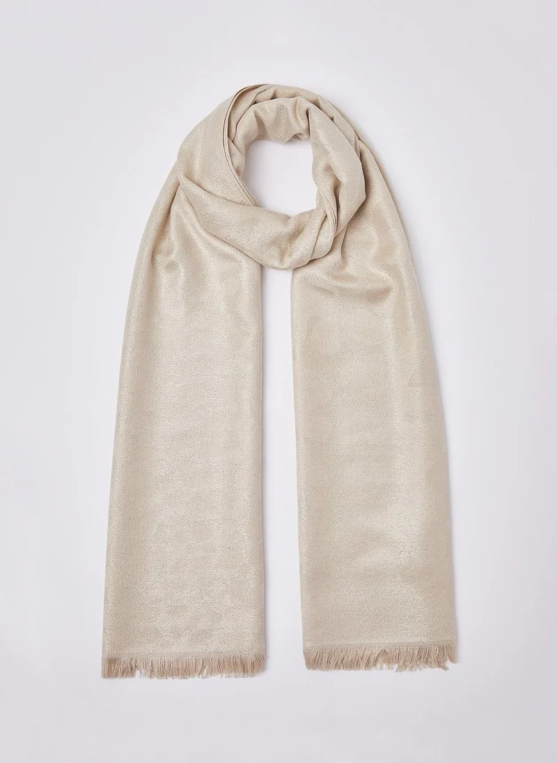 ليو جو Jacquard shawl